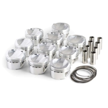Audi RS6 C6 5.0 V10 TFSI Biturbo (BUH) (22.00mm Pin) ZRP Forged Pistons by Wossner