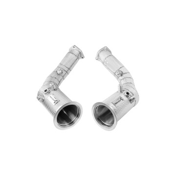 Black Mamba RSQ8 - Urus - Cayenne 4.0 TFSI Decat Downpipes W/Shield