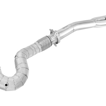 Black Mamba RS3 8.5V - TTRS Mk3 Decat Downpipe W/Shield (OPF / No OPF)