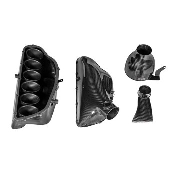 BMW E46 M3 Hybrid Carbon Airbox with Full Carbon Intake