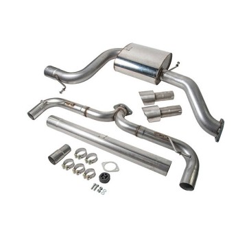 Double Exit Rear Exhaust System (Cat-back)/Golf Mk7 GTI