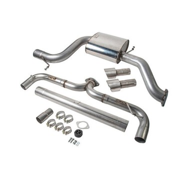 Double Exit Rear Exhaust System (Cat-back)/Golf Mk7 GTI