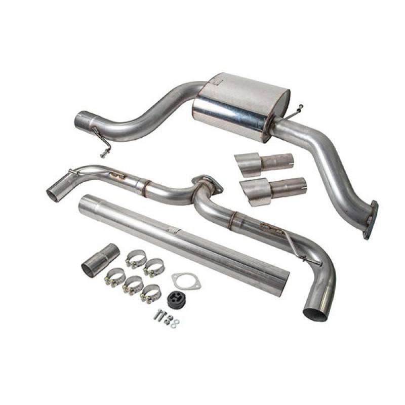 Double Exit Rear Exhaust System (Cat-back)/Golf Mk7 GTI