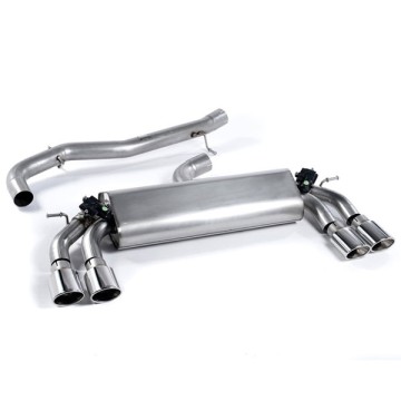 Rear Exhaust System/Golf 7R/Non Valved