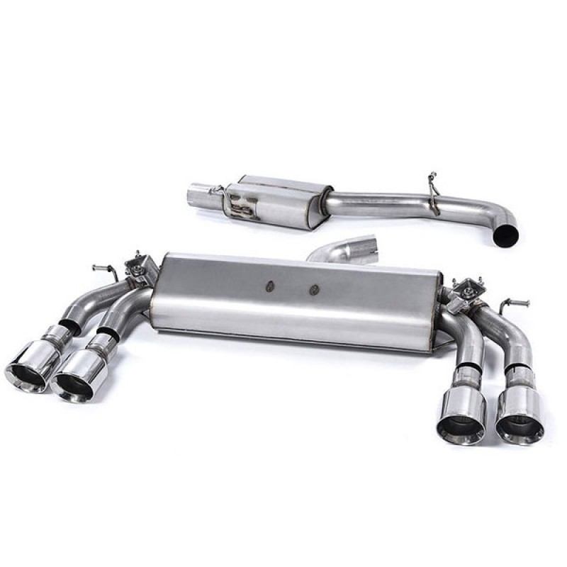 Rear Exhaust System/Golf 7R/ValvedResonated