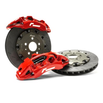 Stage 3 Big Brake Kit 380mm 6 Pot/MQB/MQBE/Red
