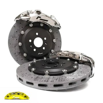 Stage 3+ Carbon Brake Kit 380mm 6 Pot /MQB/MQBE/Yellow