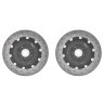 Stage 3+ Carbon Brake Kit 380mm/Replaement Rotors Complete/Axle Set