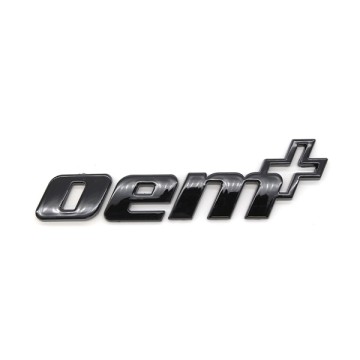 OEM Plus Badge/Black