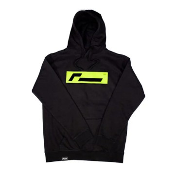 Hoodie/Black Yellow/L