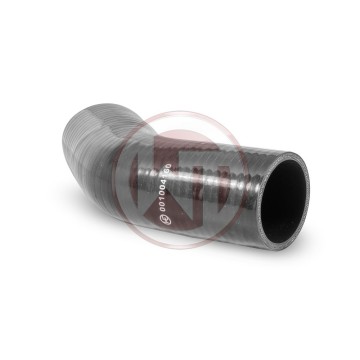 Ø55mm silicone hose 45° bend black