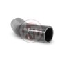 Ø55mm silicone hose 45° bend black