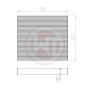 Racing radiator core