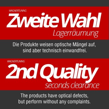 2nd Quality / Front mounted Radiator für Mercedes Benz C63 (S) E63 AMG